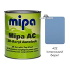 Автокраска 422 Испанский берег 2К акриловая Mipa 1л (без отвердителя)