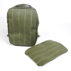 Универсальный тактический быстросъемный рюкзак 10 литров, военный штурмовой рюкзак из плотной тактической ткани Kiborg Хаки - изображение 2
