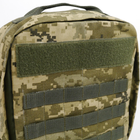 Універсальний тактичний рюкзак 10 літрів, військовий штурмовий рюкзак із щільної тактичної тканини Kiborg Піксель - зображення 7