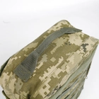 Универсальный тактический быстросъемный рюкзак 10 литров, военный штурмовой рюкзак из плотной тактической ткани Kiborg Пиксель - изображение 8