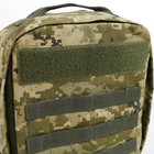 Универсальный тактический быстросъемный рюкзак 10 литров, военный штурмовой рюкзак из плотной тактической ткани Kiborg Пиксель - изображение 9