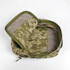 Універсальний тактичний рюкзак 10 літрів, військовий штурмовий рюкзак із щільної тактичної тканини Kiborg Піксель - зображення 9