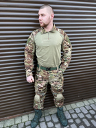 Тактический военный костюм Tactical ( Убакс + Штаны ), Камуфляж: Мультикам, Размер: M - изображение 1