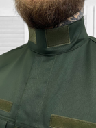 Тактичний військовий костюм Unit ( Кітель + Штани ), Камуфляж: Олива, Розмір: XXXL - зображення 3