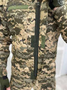 Тактична військова форма комплект Статутний ( Кітель + Штани ), Камуфляж: Піксель ЗСУ, Розмір: XL - зображення 6