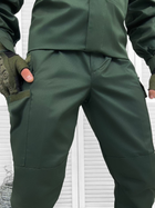 Тактичний військовий костюм Unit ( Кітель + Штани ), Камуфляж: Олива, Розмір: XL - зображення 7