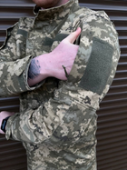 Тактичний військовий костюм Статутний ( Кітель + Штани ), Камуфляж: Піксель ЗСУ ММ-14, Розмір: 60/6 - зображення 7