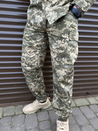 Тактичний військовий костюм Статутний ( Кітель + Штани ), Камуфляж: Піксель ЗСУ ММ-14, Розмір: 52/4 - зображення 8