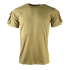 Футболка тактична Kombat UK Tactical T-Shirt койот L - зображення 1