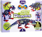 Klocki konstrukcyjne Zoob Glow Dino 250 elementów (14004)