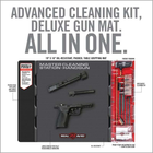 Набор с ковриком для чистки пистолета Real Avid MASTER CLEANING STATION ™ – HANDGUN AVMCS-P Стандартний - изображение 2