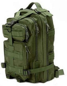 Тактический штурмовой военный рюкзак на 23-25 литров Traum зеленый - изображение 1