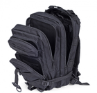Тактичний штурмової військовий рюкзак на 43-45 Traum літрів чорний - зображення 4