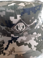 Кепка военная с кокардой 56 Пиксель ВСУ - изображение 6