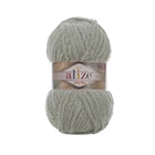 Пряжа для вязания Alize SOFTY PLUS( софти плюс ) обьемная махра - 296 серый