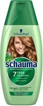 Шампунь для нормального та швидко жирніючого волосся "7 Трав" Schauma Shampoo 250ml (507974-521848-2)