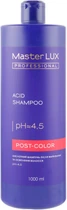 Кислотний шампунь після фарбування та освітлення волосся Master LUX Professional 1000ml