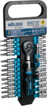 Набір торцевих головок із тріщоткою (Molder Tools) 28 предметів 1/4 MT64828