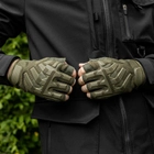 Перчатки Тактические беспалые Force Хаки L SSpe2 390Lkh - изображение 4