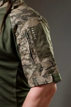 Тактична військова сорочка Убакс (UBACS) з коротким рукавом, мультикам 50 - изображение 3