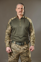 Тактична військова сорочка Убакс (UBACS) з довгим рукавом, піксель ЗСУ 56 - зображення 1