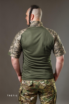 Тактична військова сорочка Убакс (UBACS) з коротким рукавом, мультикам 52 - изображение 4