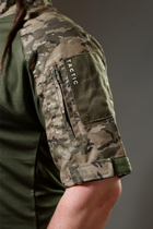 Тактична військова сорочка Убакс (UBACS) з коротким рукавом, мультикам 48 - изображение 3