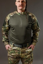 Тактична військова сорочка Убакс (UBACS) з довгим рукавом, мультикам 52 - изображение 1