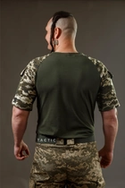 Військова футболка з коротким рукавом, тактичний рашгард, убакс піксель M - изображение 3