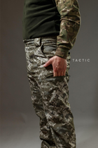 Військові штани Tactic (тактичні штани) SoftShell Піксель зимові 50 - зображення 4