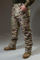 Військові брюки Tactic (тактичні штани) SoftShell Мультикам зимові 46 - изображение 4