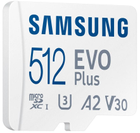 Adapter Samsung Evo Plus microSDXC 512GB UHS-I U3 V30 A2 + SD (MB-MC512KA/EU) - obraz 5