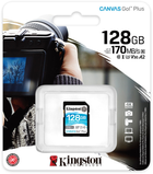 Kingston SDXC 128 GB Płótno Go! Plus Class 10 UHS-I U3 V30 (SDG3/128GB) - obraz 4