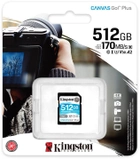 Kingston SDXC 512 GB Płótno Go! Plus Class 10 UHS-I U3 V30 (SDG3/512GB) - obraz 4