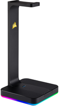 Stojak na słuchawki Corsair Gaming ST100 RGB Premium z dźwiękiem przestrzennym 7.1 (CA-9011167-EU) - obraz 1