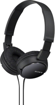 Навушники Sony MDR-ZX110 Black (MDRZX110B.AE) - зображення 1