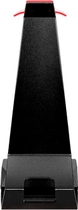 Пiдставка для гарнiтури MSI IMMERSE HS01 COMBO + бездротовий зарядний пристрій S98-0700020-CLA Black-Red - зображення 3