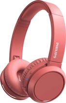 Słuchawki Philips Headpohones Bluetooth TAH4205 Wireless Mic Red (TAH4205RD/00) - obraz 1
