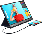 Монітор 15.6" Asus ZenScreen Touch MB16AMT (90LM04S0-B01170) 0) IPS сенсорний / USB-C / micro-HDMI / Вбудований акумулятор на 4 години автономної роботи - зображення 6