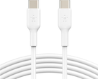 Kabel Belkin USB-C do USB-C PVC 1m biały (CAB003BT1MWH) - obraz 1
