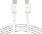 Кабель Belkin USB-С — USB-С PVC 1 м White (CAB003BT1MWH) - зображення 1