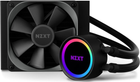 Система рідинного охолодження NZXT Kraken 120 — 120 мм AIOLiquid Cooler with Aer P120 and RGB LED (RL-KR120-B1)