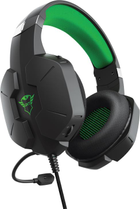 Słuchawki Trust GXT 323X CARUS do Xbox czarno-zielone (TR24324) - obraz 6