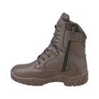 Ботинки тактические кожаные Kombat UK Tactical Pro Boots All Leather коричневые 40 - изображение 3