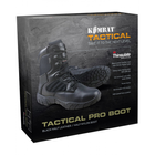 Черевики тактичні шкіряні Kombat UK Tactical Pro Boots All Leather чорні 44 - зображення 4