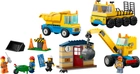 Конструктор LEGO City Будівельна вантажівка й кулястий кран-таран 235 деталей (60391) - зображення 2