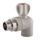 Кран радиаторный угловой Vsplast PPR ф25x3/4″ 2026