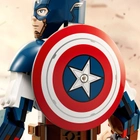 Zestaw klocków LEGO Marvel Figurka Kapitana Ameryki do zbudowania 310 elementów (76258) - obraz 7