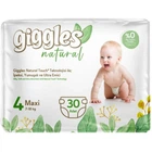 Підгузки Giggles Natural 4 Maxi 7-18 кг 30 шт (8680131206407)