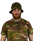 Тактическая футболка коричневий мультикам 1036 S (46р) - изображение 3